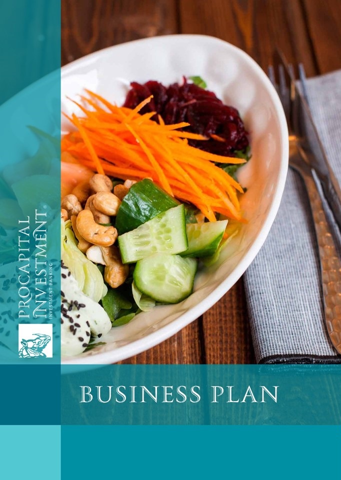 Business plan for opening a cafe for fast healthy food