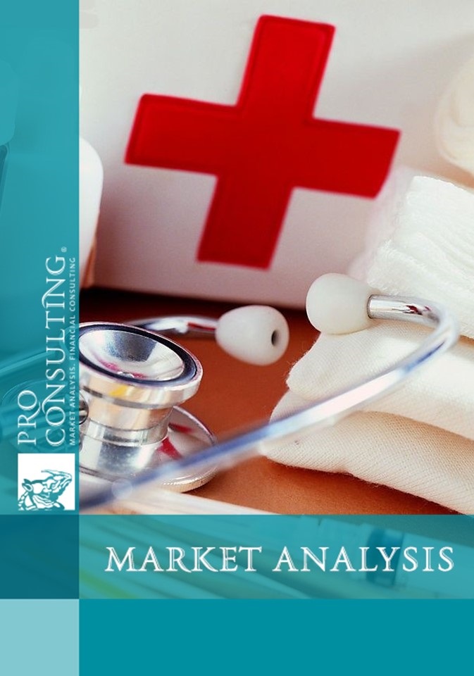 Analysis of the medical services of Ukraine (gynecology, ART, Pediatrics). 2012