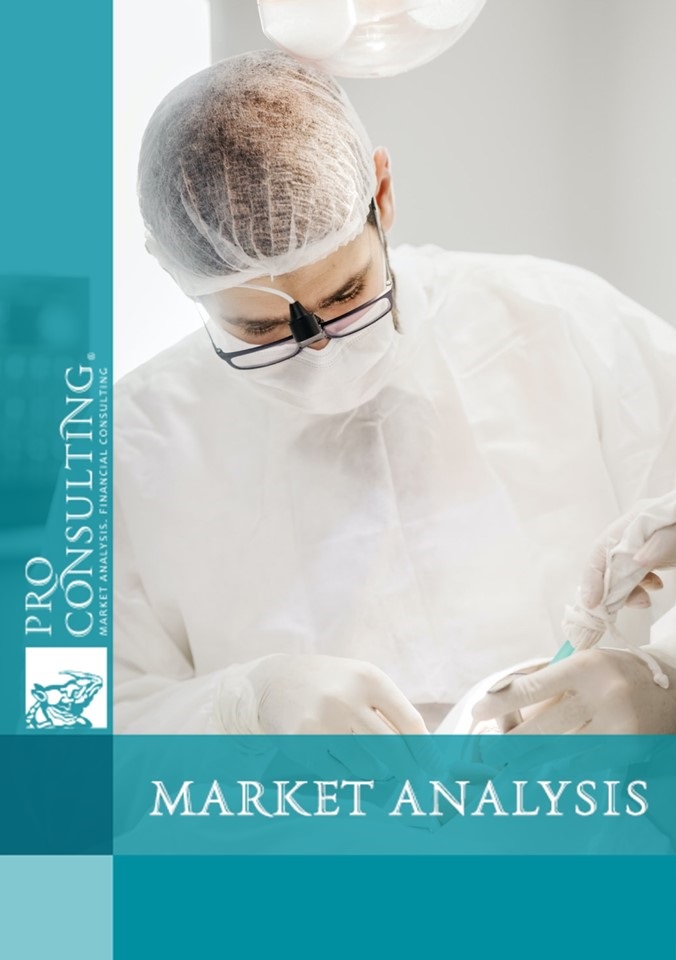 Analysis of the market of clothing for medical and industrial use in Ukraine. 2021 year