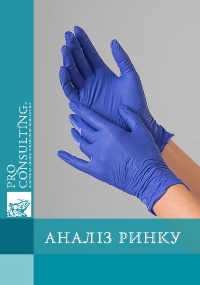 Аналіз ринку медичних та спеціалізованих рукавичок в Україні. 2024 рік