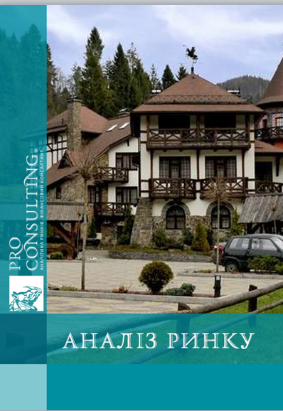 Аналіз ринку готелів Закарпатської області. 2017 рік