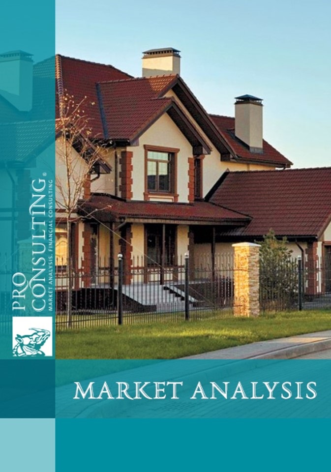 Analysis of the suburban real estate market in Kiev. 2019