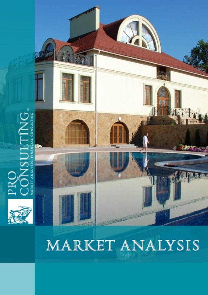 Market analysis of health resorts of Ukraine. 2019 year