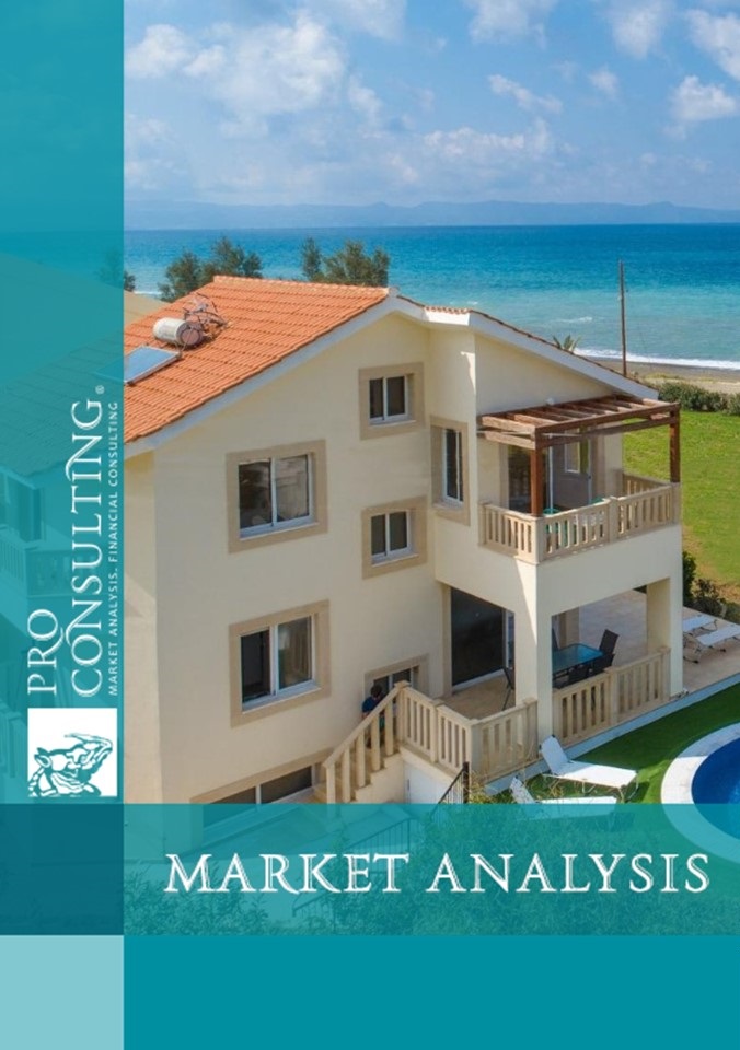 Market research report on Real estate market in Cyprus. 2022 year