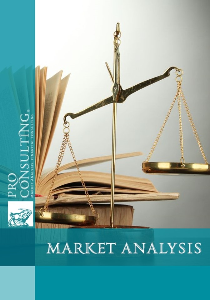 Analysis of the Ukrainian legal market. 2011