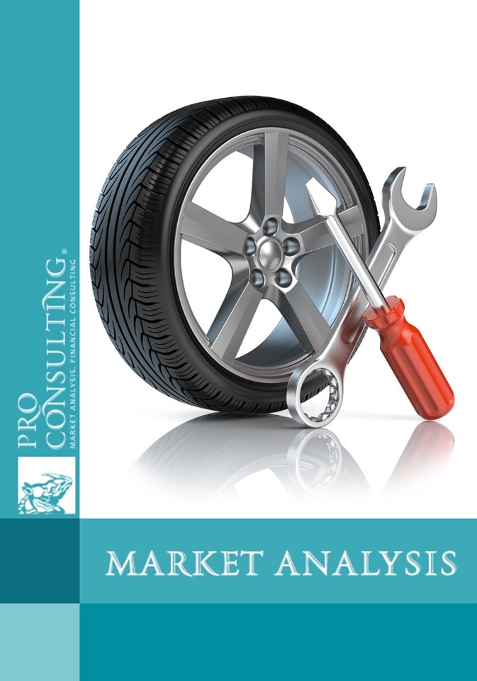 Passport of repair and maintenance of vehicles services market. 2012