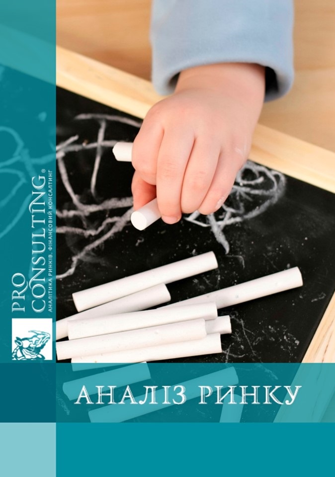 Аналіз ринку дошкільної освіти України та м. Києва. 2013 рік