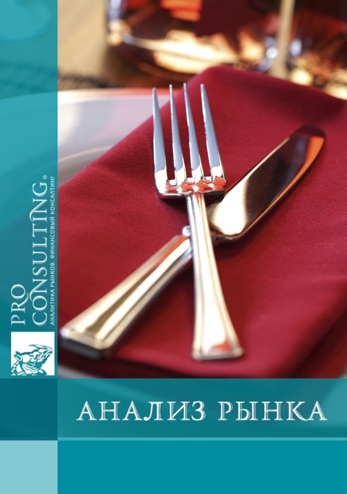 Анализ рынка ресторанного бизнеса в Украине. 2013 год