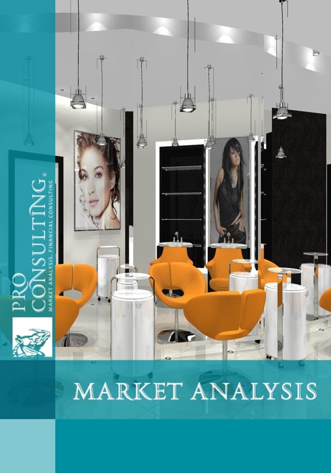 Market research report on beauty salons in Kiev (Poznyaki district).  2014