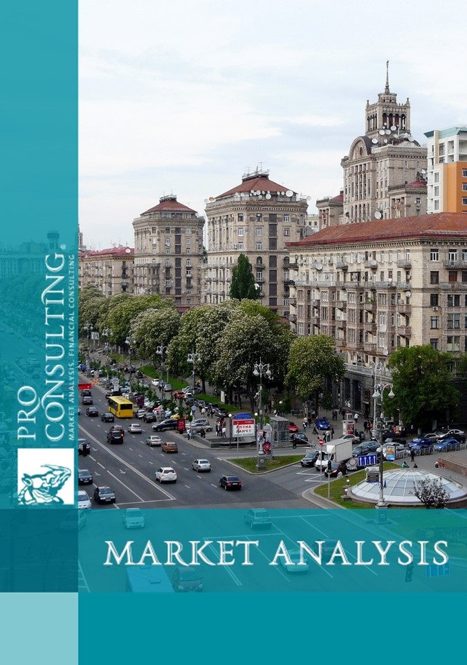 Analysis of the real population of Kiev and the allocation of the share of the population with income above the average. 2019 year